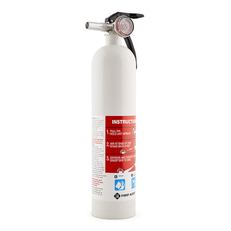 SkuImg;AUTOMAR10;AutoMar10_FE10GR_Angle_900x900px.jpg;White Fire Extinguisher front view