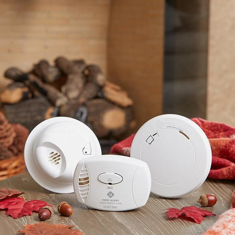 carbon monoxide and smoke detectors
