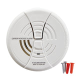 SkuImg;CO250B;CO250B_Accs_900x900px.jpg;Carbon Monoxide Alarm front view with anchors and screws