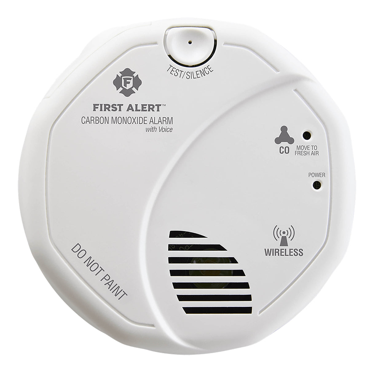 Carbon Monoxide Alarm front view