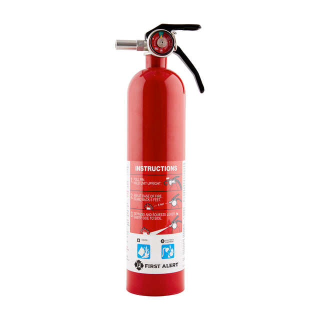 ProdImg;FE10GR-H;GARAGE10-BC-c1-6.jpg;White Fire Extinguisher front view