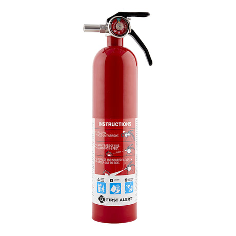 SkuImg;1038789;Home1_FE1A10GR_Angle_900x900px.jpg;Red Fire Extinguisher front view