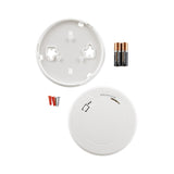 SkuImg;PRC700;PRC700_Accs_900x900px.jpg;Smoke and CO Alarm with mounting plate, battery, anchors and screws